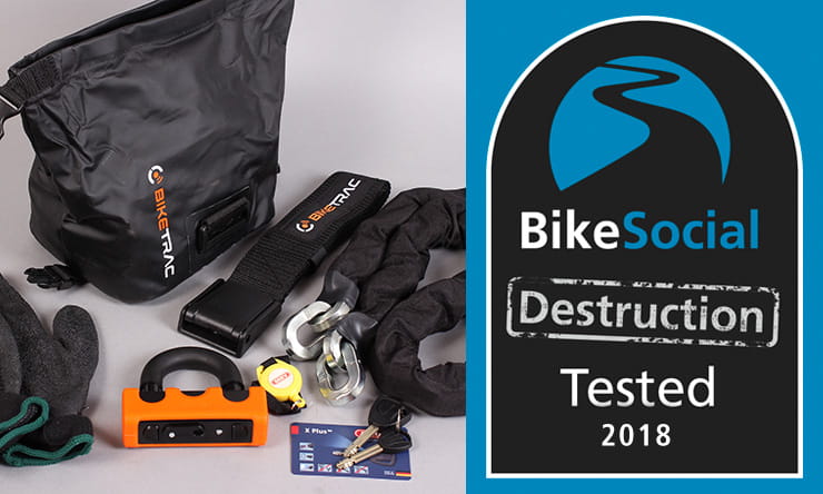 BikeTrac Grab Bag and chain review